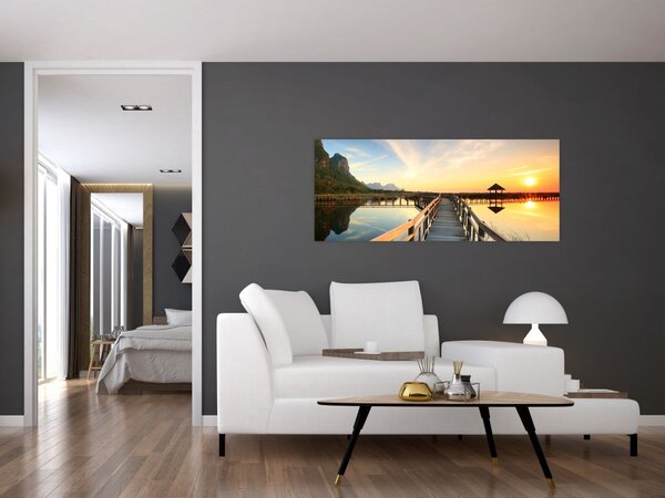 Slika drvenog gata (120x50 cm)