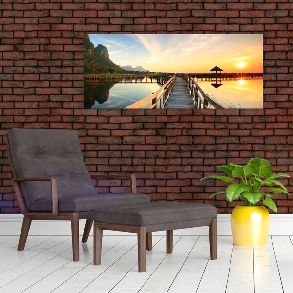 Slika drvenog gata (120x50 cm)