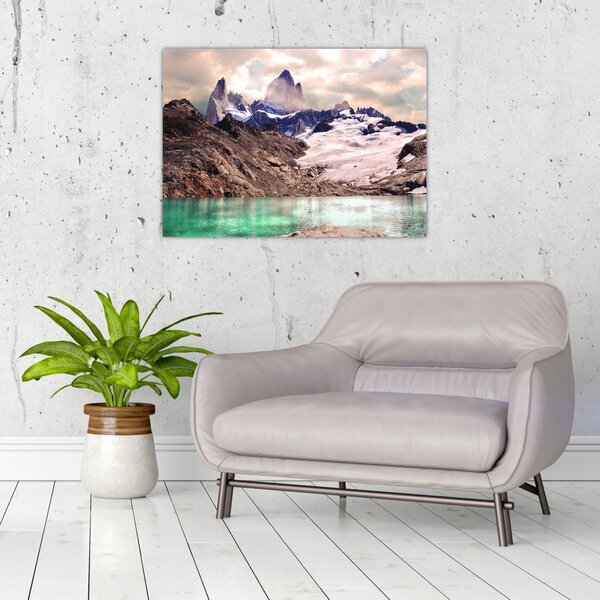Slika planinskog jezera (70x50 cm)