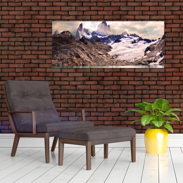 Slika planinskog jezera (120x50 cm)