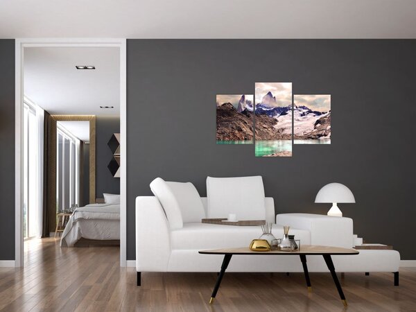Slika planinskog jezera (90x60 cm)