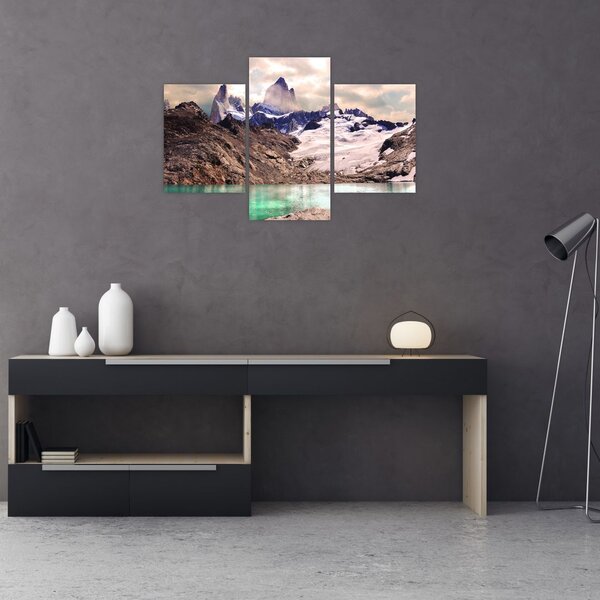 Slika planinskog jezera (90x60 cm)
