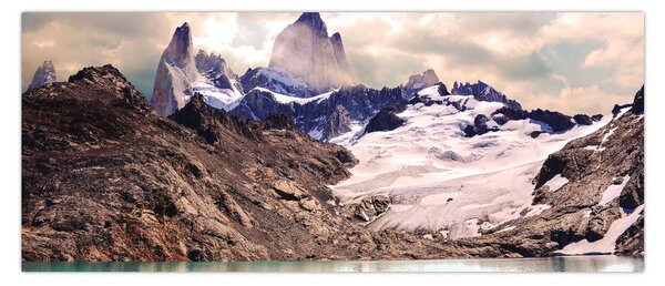 Slika planinskog jezera (120x50 cm)