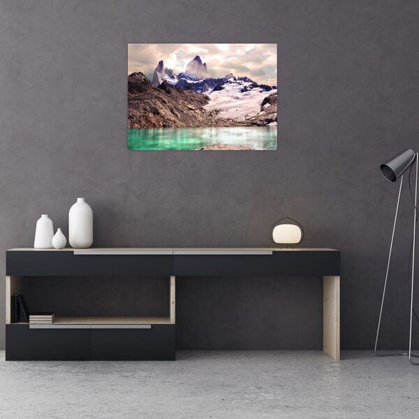 Slika planinskog jezera (70x50 cm)