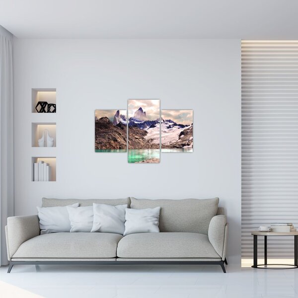 Slika planinskog jezera (90x60 cm)