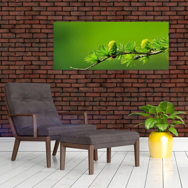 Slika zelenog češera (120x50 cm)