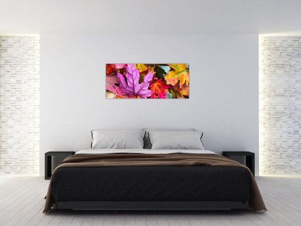 Slika - jesensko lišće (120x50 cm)