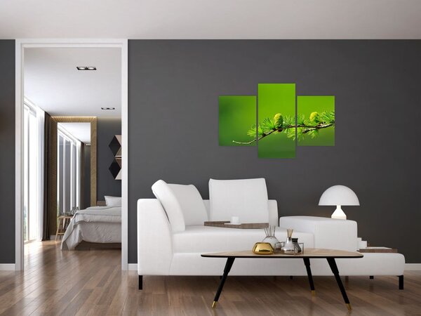 Slika zelenog češera (90x60 cm)