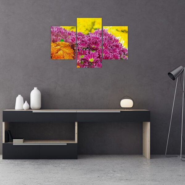 Slika ružičastog cvijeta (90x60 cm)