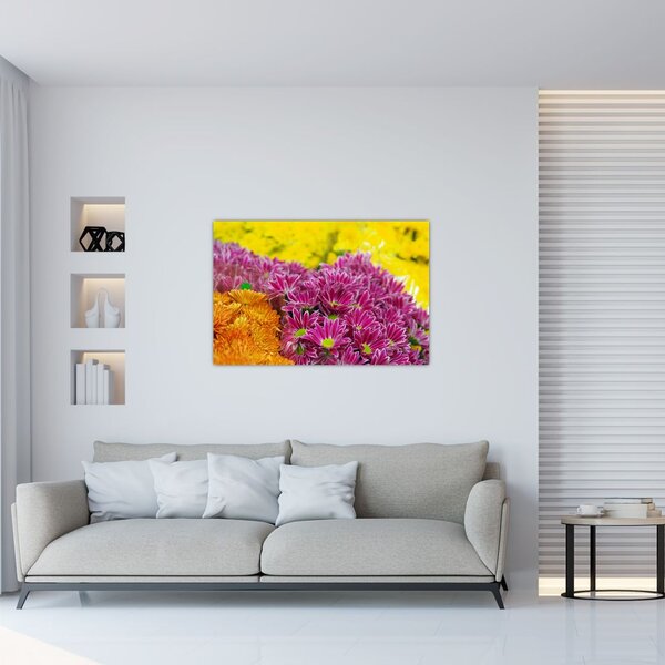 Slika ružičastog cvijeta (90x60 cm)
