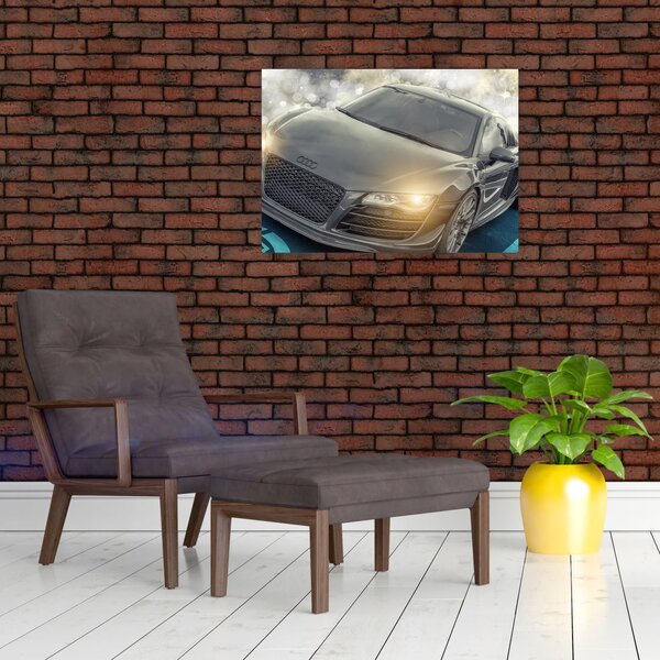 Slika automobila Audi - sivi (70x50 cm)