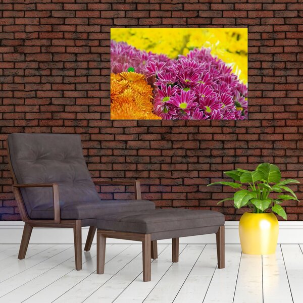 Slika ružičastog cvijeta (90x60 cm)