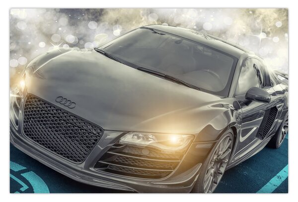 Slika automobila Audi - sivi (90x60 cm)