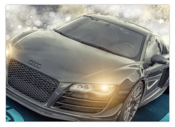 Slika automobila Audi - sivi (70x50 cm)