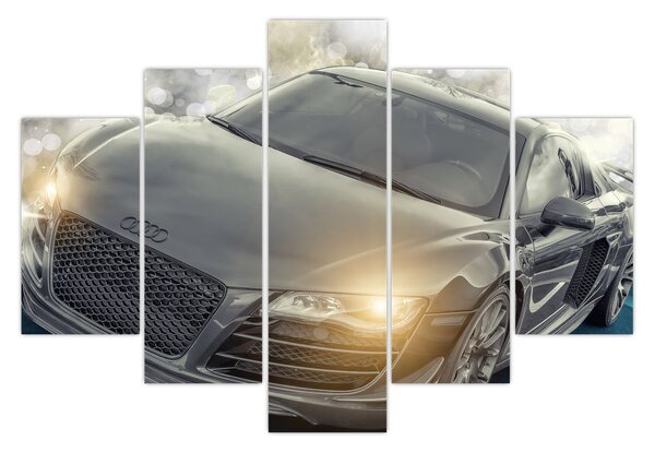 Slika automobila Audi - sivi (150x105 cm)