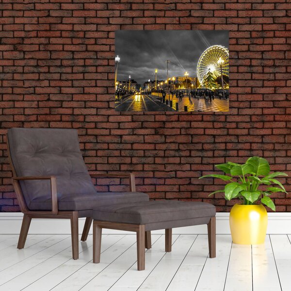 Slika vrtuljka u sumrak (70x50 cm)