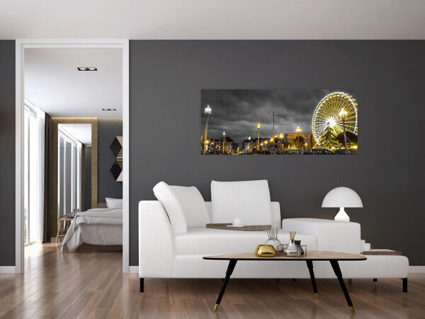 Slika vrtuljka u sumrak (120x50 cm)