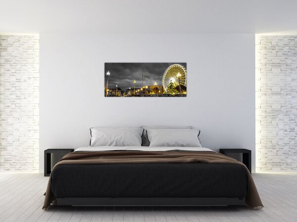 Slika vrtuljka u sumrak (120x50 cm)