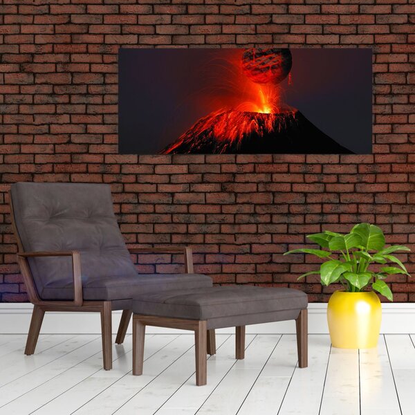 Slika vulkana (120x50 cm)