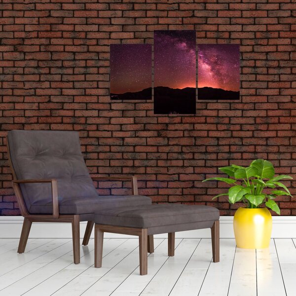 Slika ružičastog mliječnog puta (90x60 cm)
