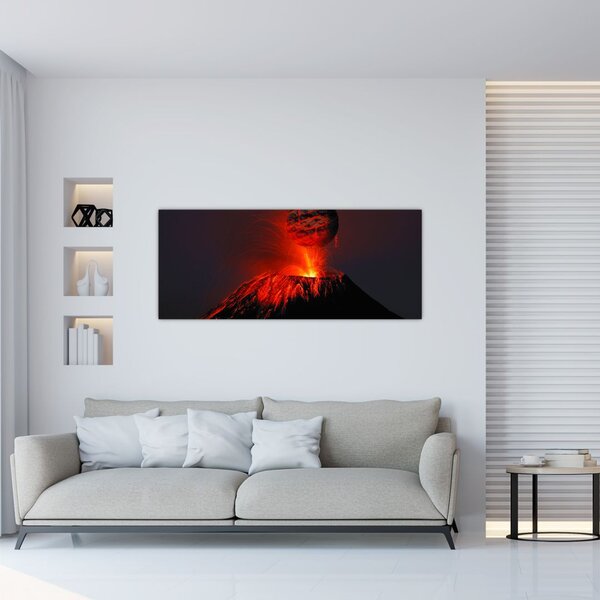 Slika vulkana (120x50 cm)