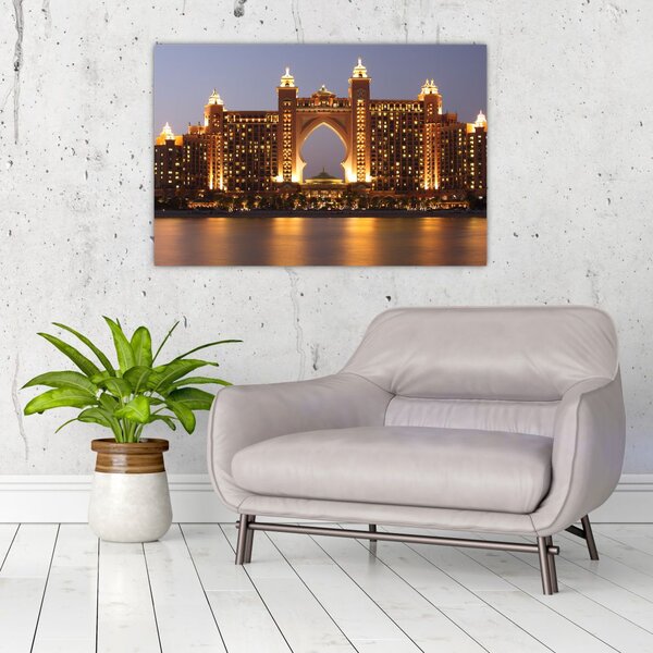 Slika zgrade u Dubaiju (90x60 cm)