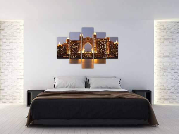 Slika zgrade u Dubaiju (150x105 cm)