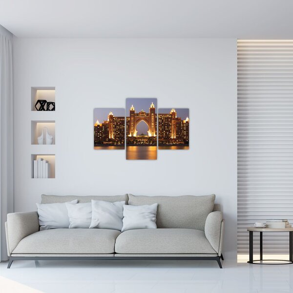 Slika zgrade u Dubaiju (90x60 cm)