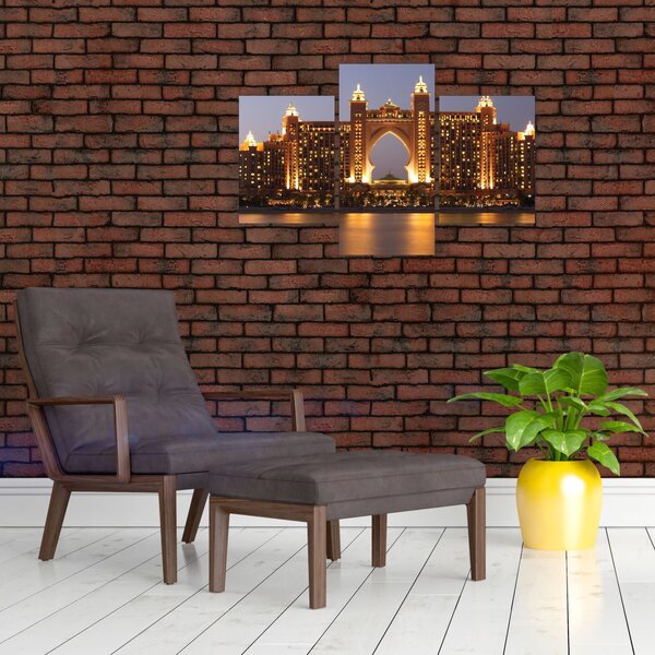 Slika zgrade u Dubaiju (90x60 cm)