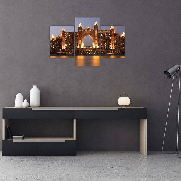 Slika zgrade u Dubaiju (90x60 cm)