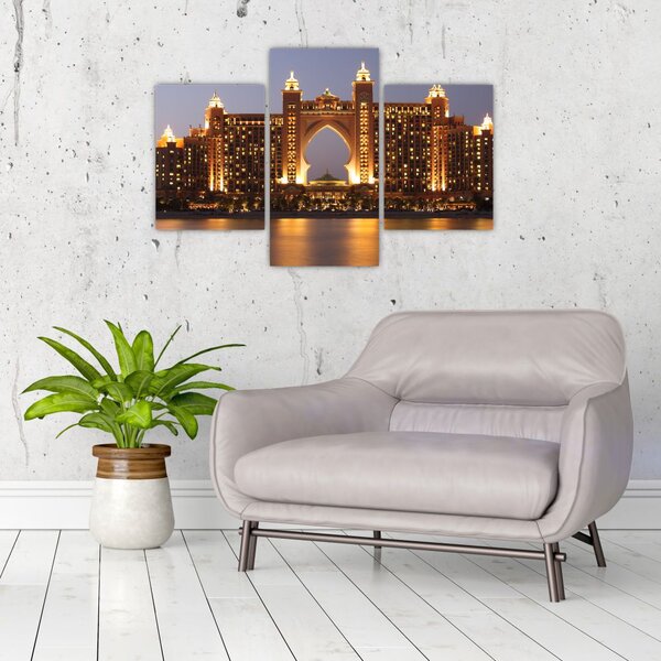Slika zgrade u Dubaiju (90x60 cm)
