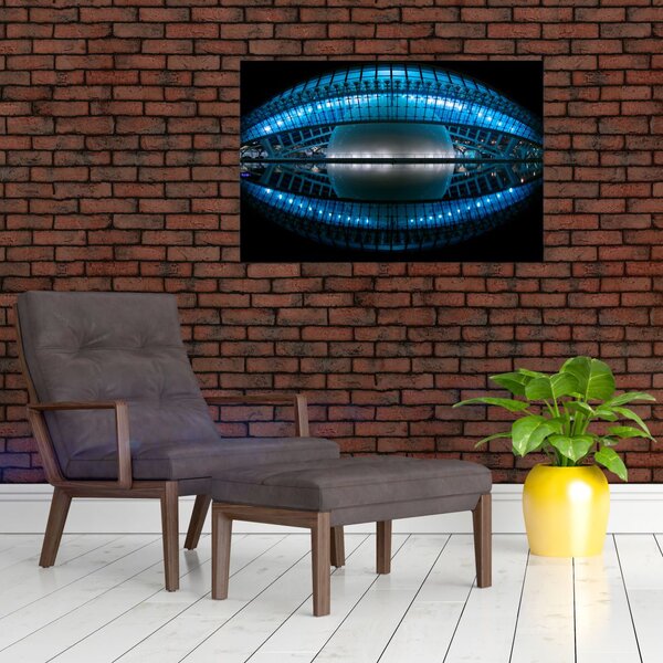 Slika nogometnog stadiona (90x60 cm)