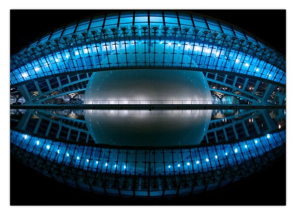Slika nogometnog stadiona (70x50 cm)