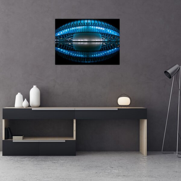 Slika nogometnog stadiona (70x50 cm)
