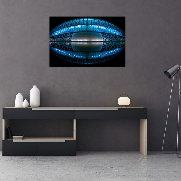 Slika nogometnog stadiona (90x60 cm)