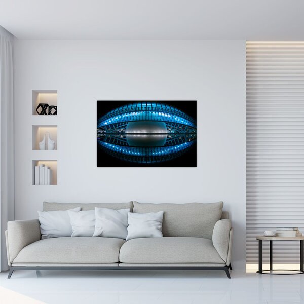 Slika nogometnog stadiona (90x60 cm)