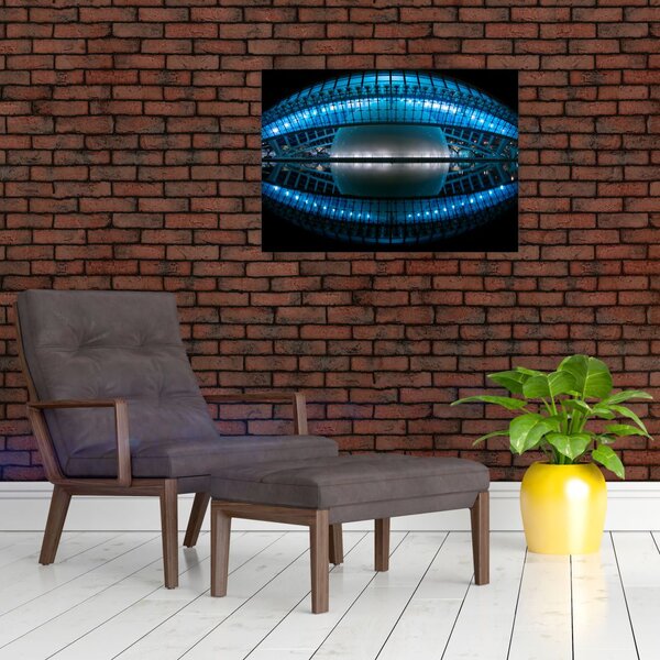 Slika nogometnog stadiona (70x50 cm)
