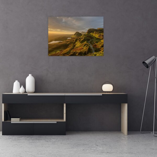 Slika planinskog lanca (70x50 cm)