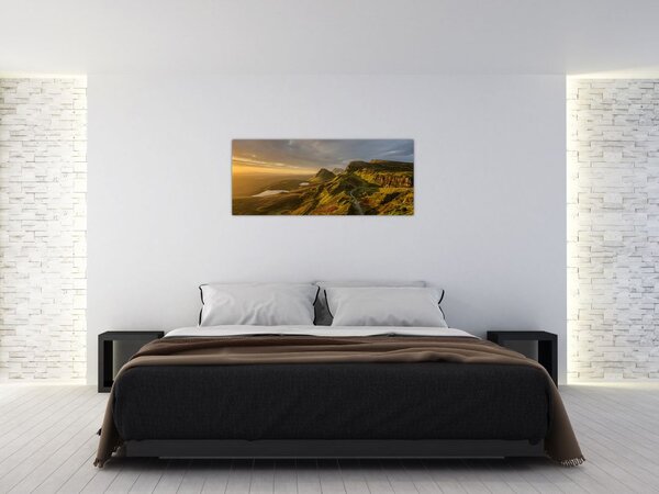 Slika planinskog lanca (120x50 cm)