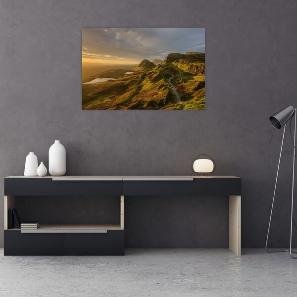 Slika planinskog lanca (90x60 cm)