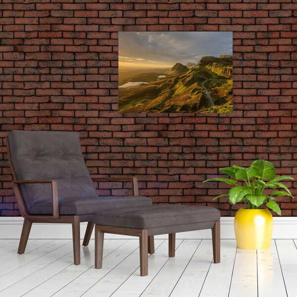 Slika planinskog lanca (70x50 cm)