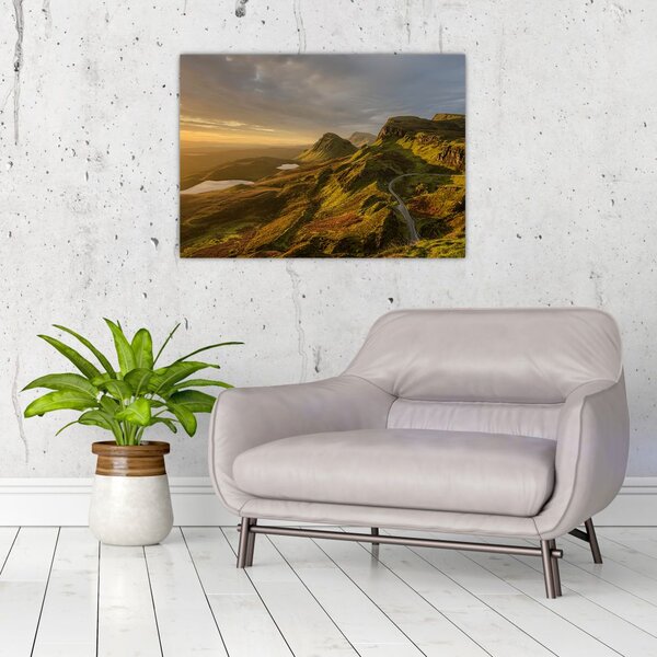 Slika planinskog lanca (70x50 cm)