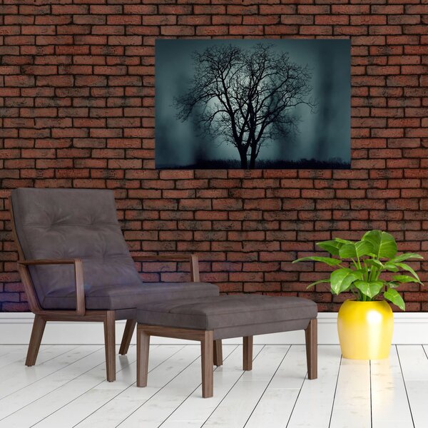 Slika stabla u pomrčini (90x60 cm)