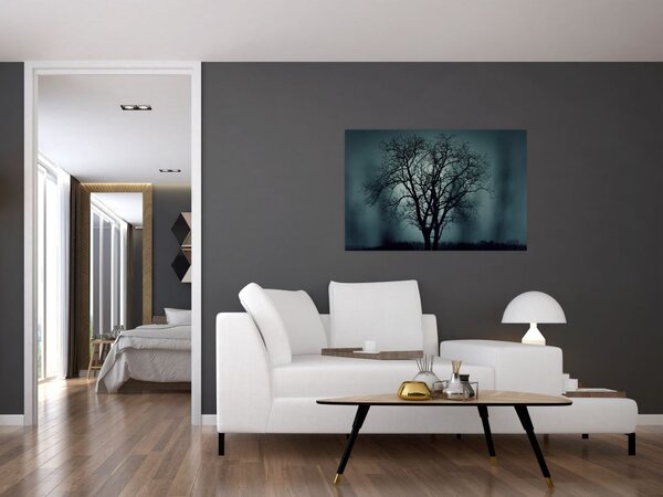 Slika stabla u pomrčini (90x60 cm)