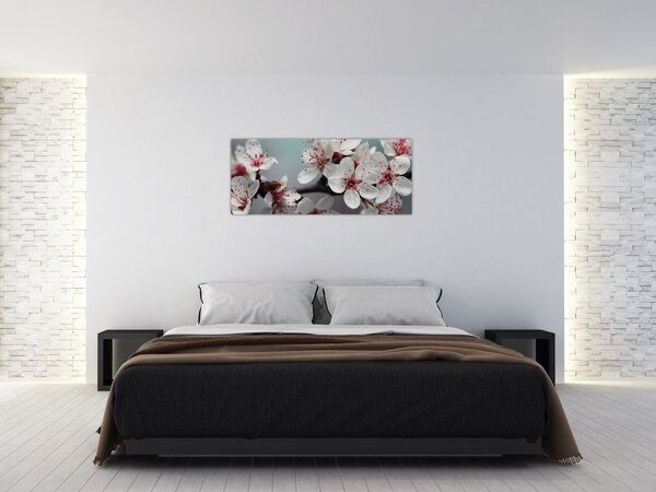Slika cvijeta - crveni (120x50 cm)