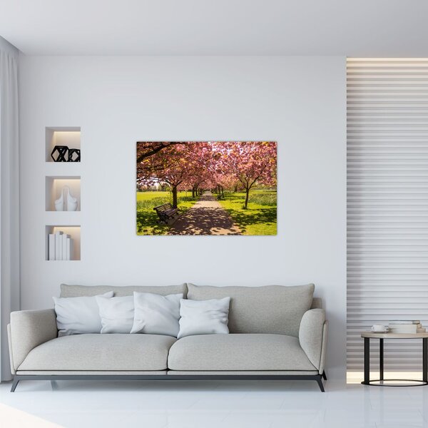 Slika - voćnjak trešanja (90x60 cm)