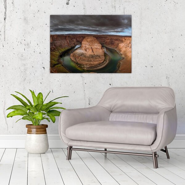 Slika jezera u litici (70x50 cm)