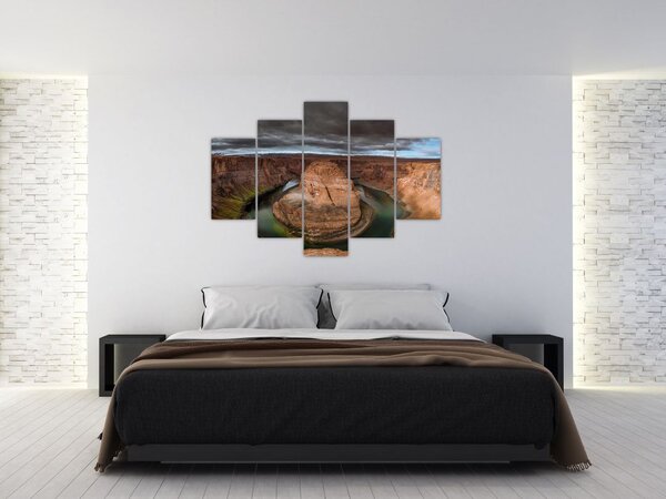 Slika jezera u litici (150x105 cm)
