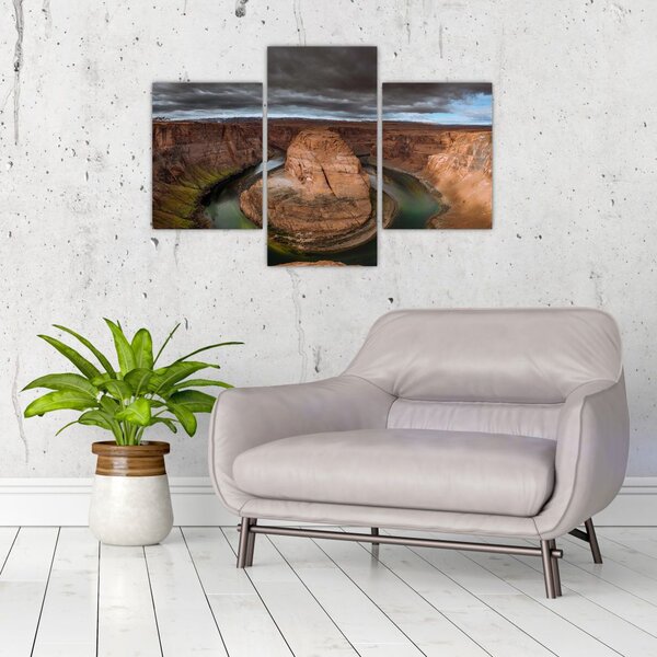 Slika jezera u litici (90x60 cm)