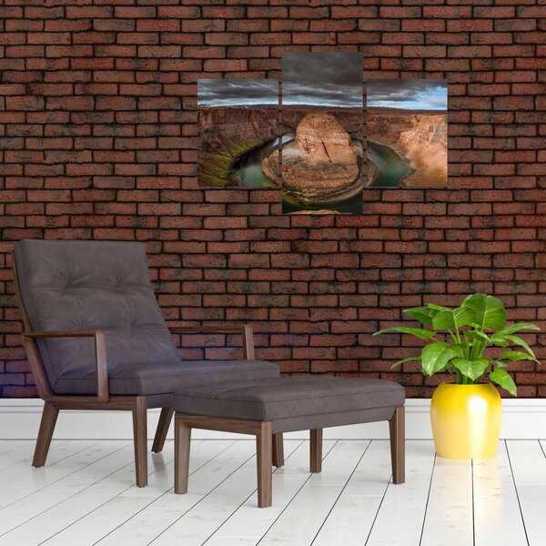 Slika jezera u litici (90x60 cm)